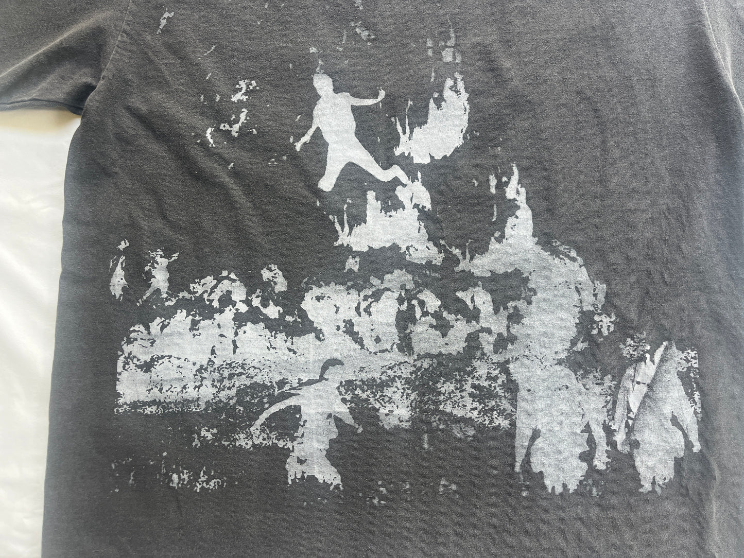 Troubled" tee Heavyweight wash