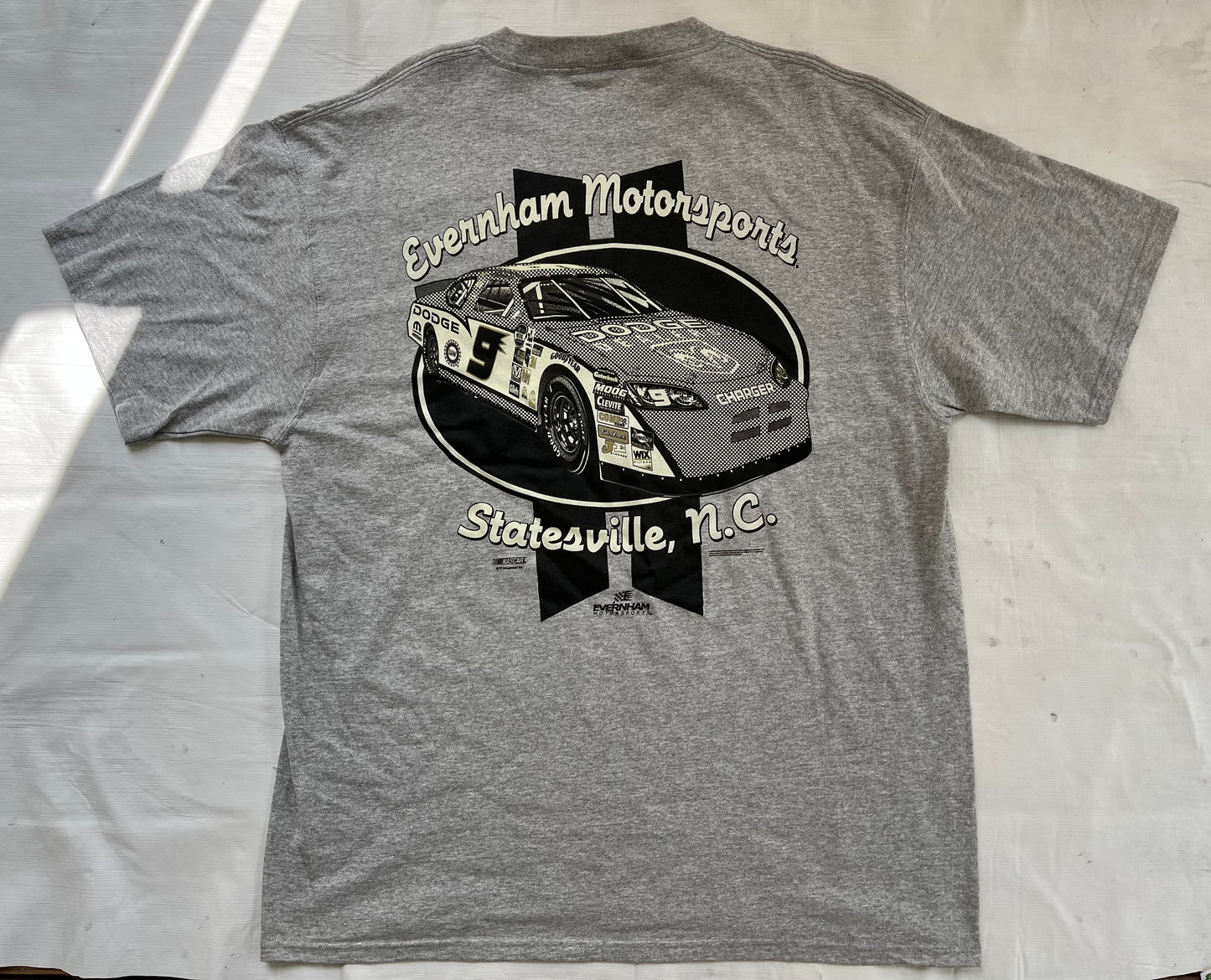 Quiet deal nascar sample tee