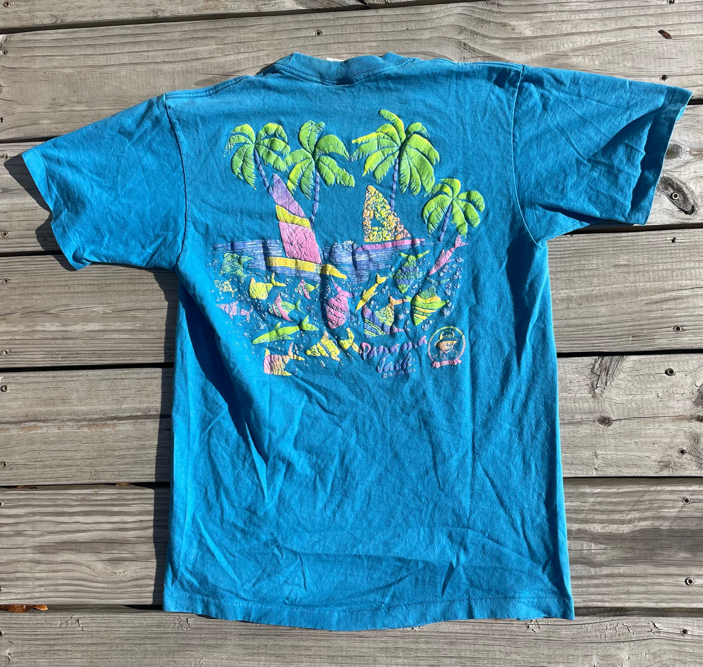 Panama flower sample tee