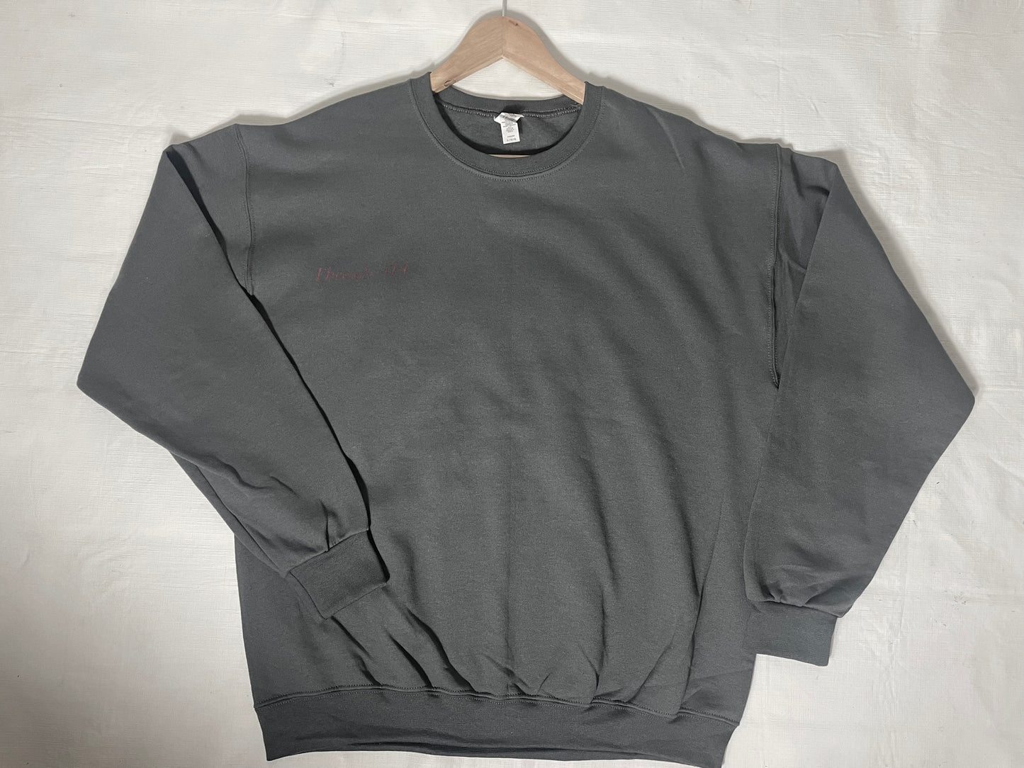 Troubled crewneck