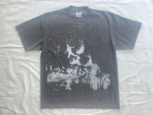 Troubled" tee Heavyweight wash