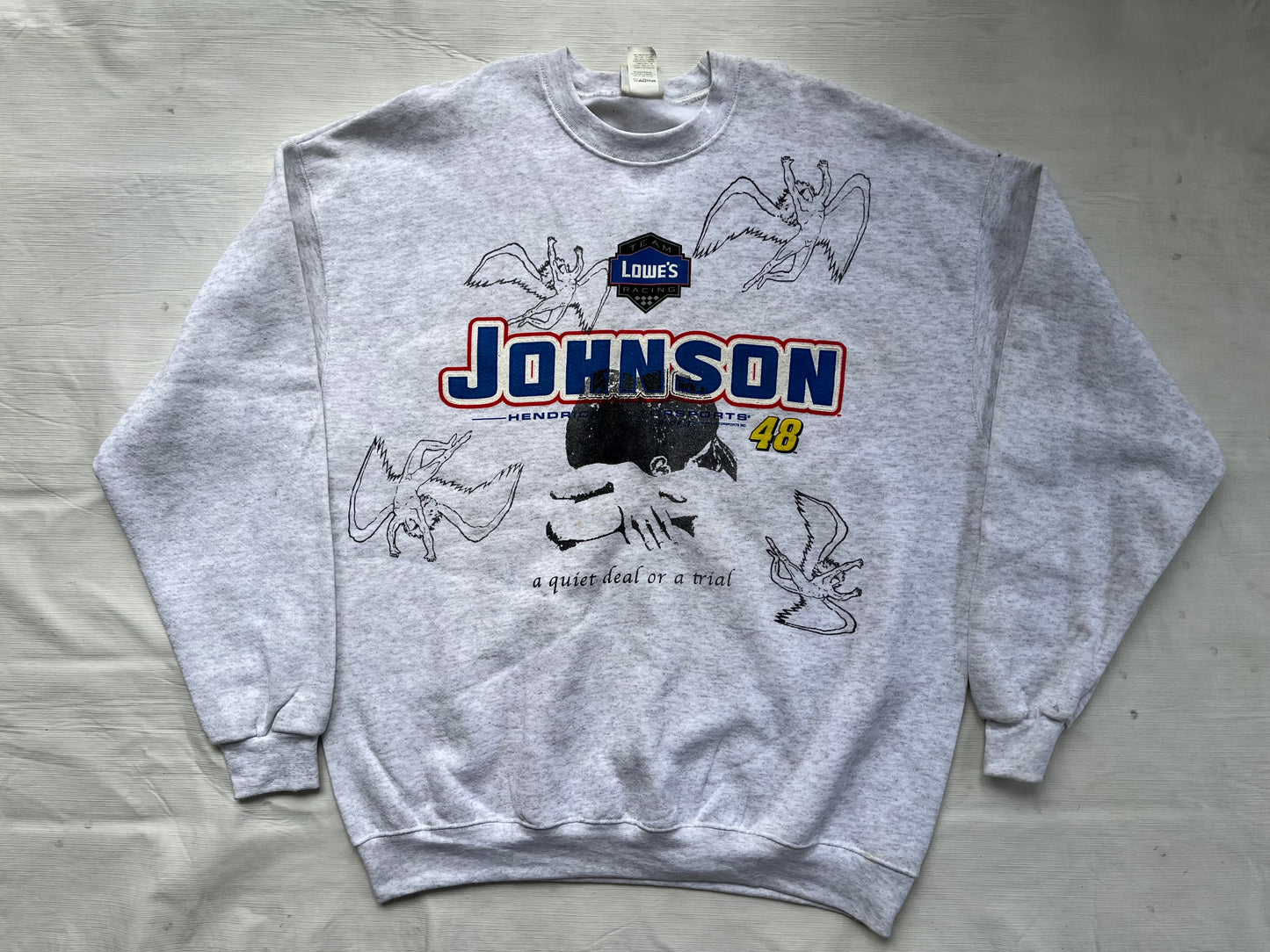 angel nascar sample crewneck