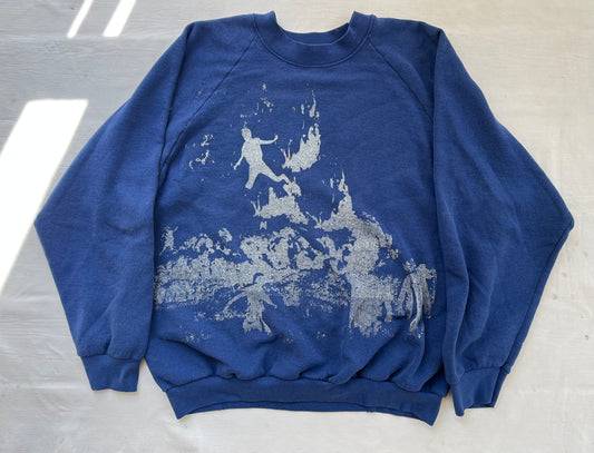 Troubled crewneck sample