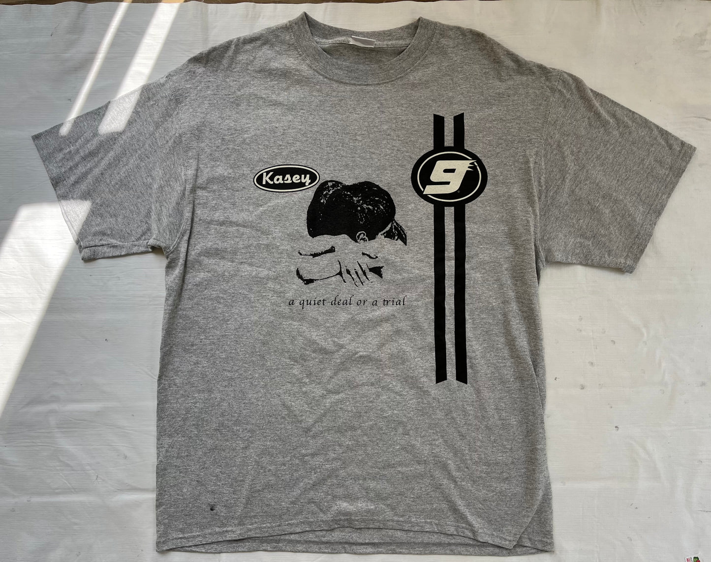 Quiet deal nascar sample tee