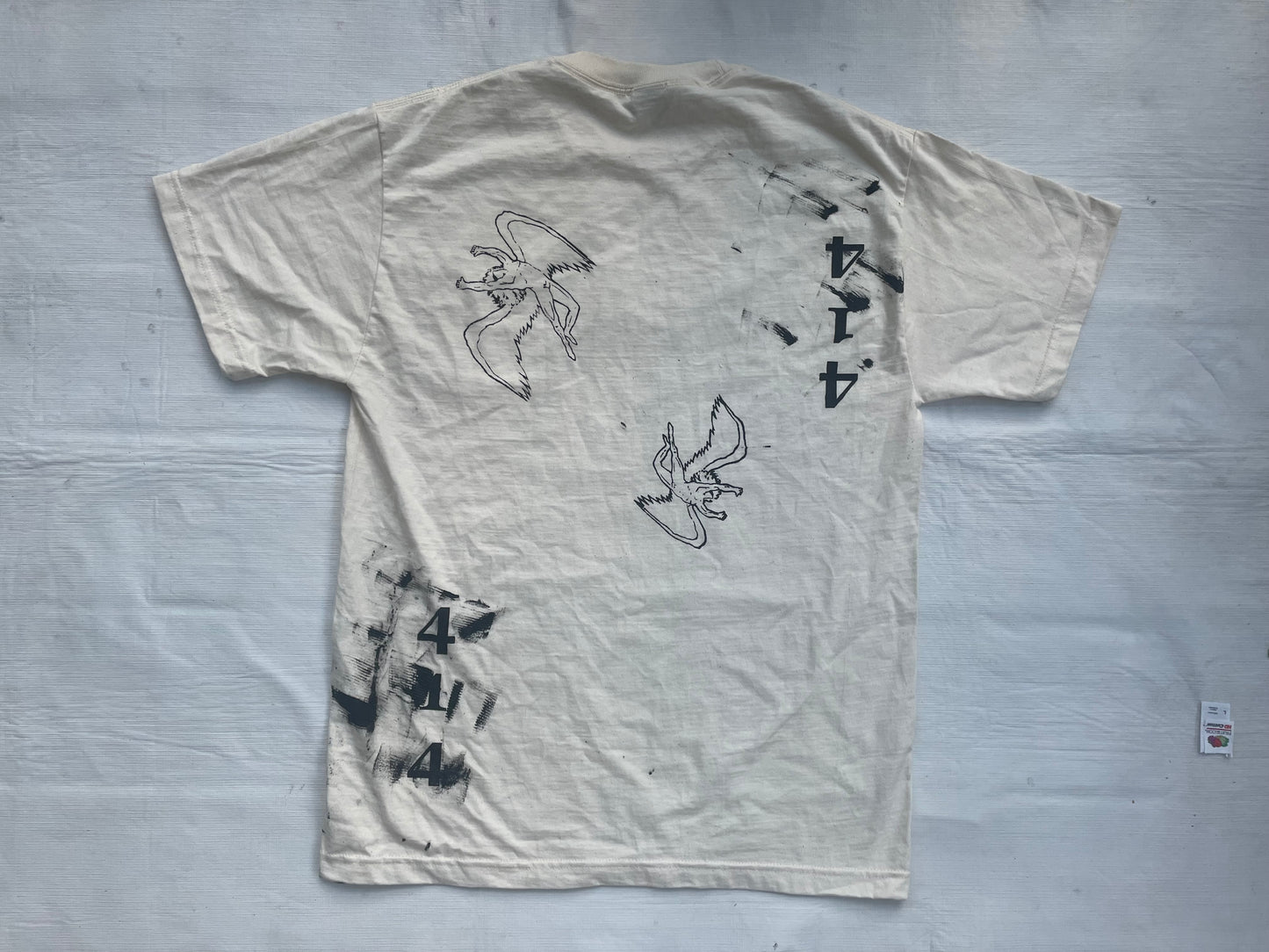 414 angel sample tee