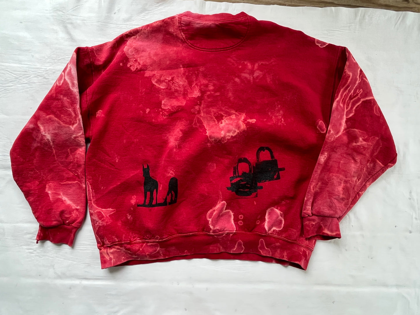 Mindful sweatshirt dyed