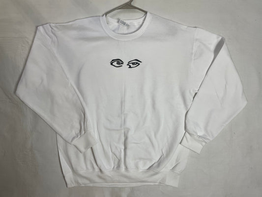 Wandering eyes crewneck