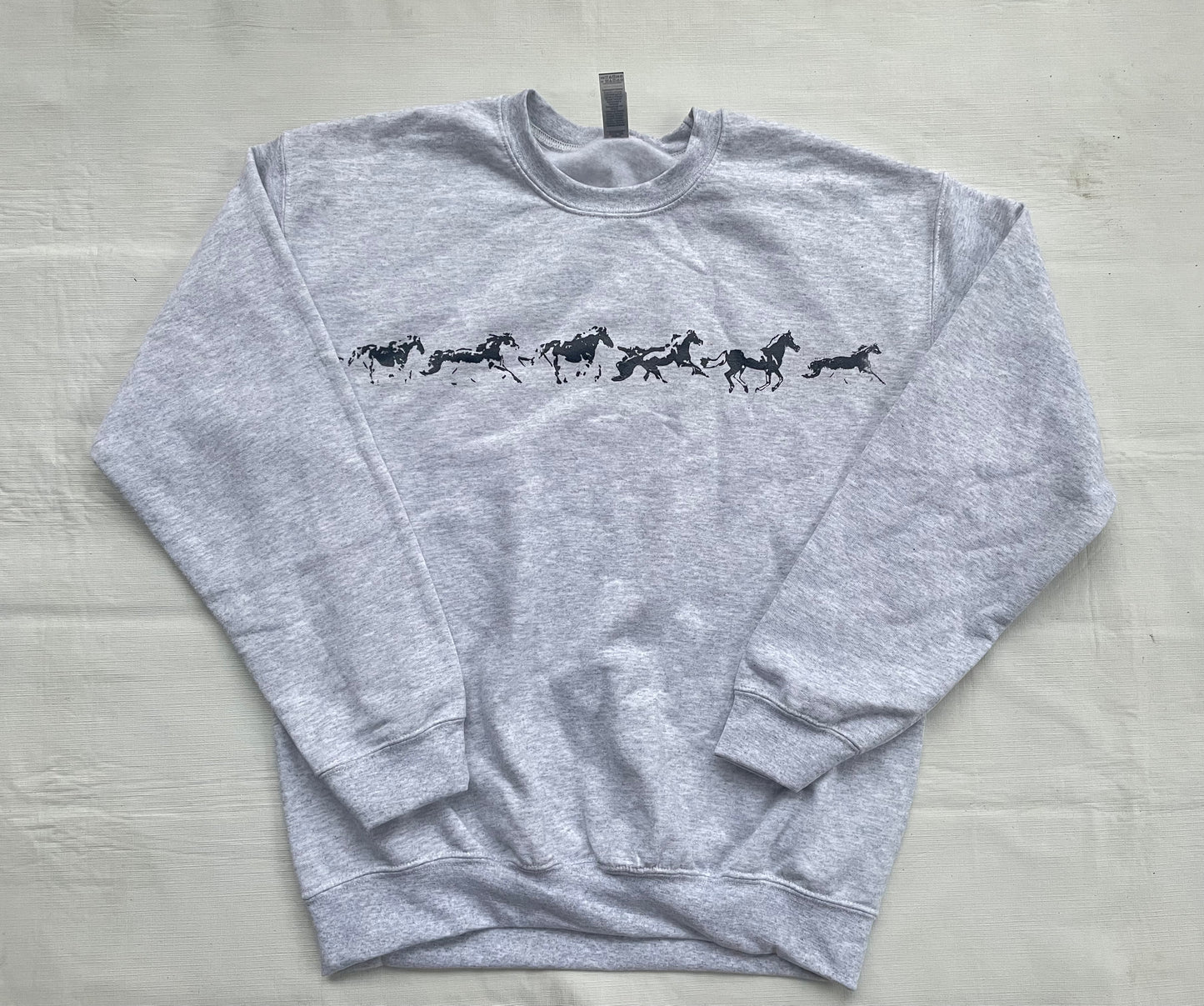 Horses crewneck