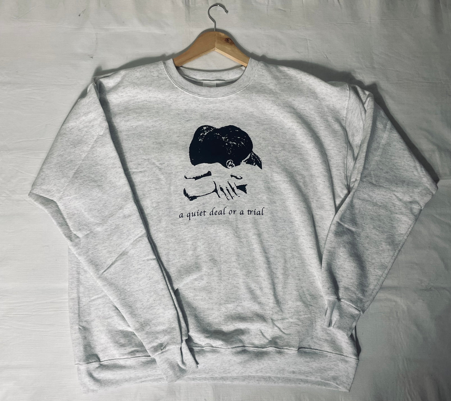 Quiet deal crew neck